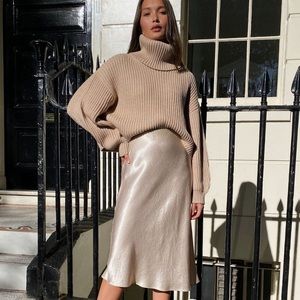 NWOT - BABATON Slip Skirt - Denude